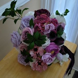 Silk Bridal Bouquet
